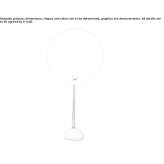 Aluminum table lamp Mumra