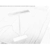 Metal LED table lamp Aubenas