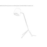 Regulowana aluminiowa lampa stołowa LED Angerlo