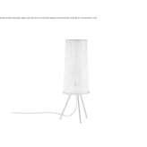 LED table lamp made of stainless steel Nashotah