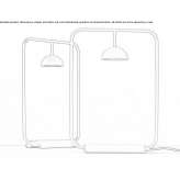 Metal LED table lamp Secuieni