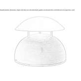 Bezprzewodowa lampa stołowa LED Florica