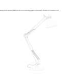 Adjustable LED table lamp Lesve