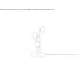 Metal table lamp Revnice
