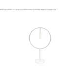 Table lamp with dimmer Lauben