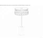 Handmade crystal table lamp with dimmer Pleasa