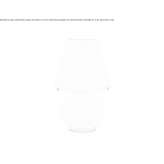 LED table lamp made of blown glass Vinneuf