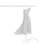 Lampa stołowa LED ze stali nierdzewnej Parambu
