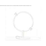 Brass LED table lamp Echarate