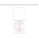 Murano glass table lamp Esparto