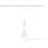 Ceramiczna lampa stołowa LED Jalpilla