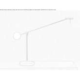 Adjustable steel LED table lamp Boboc
