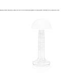 Lampa stołowa LED Crossgar