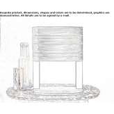 Brass LED table lamp Laghetto