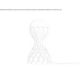 Aluminiowa lampa stołowa LED Planadas