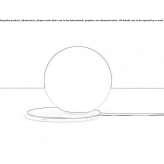 Metal LED table lamp Maklar