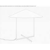 Steel LED table lamp Dardilly