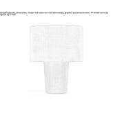 Table lamp in technical fabric Robe