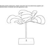 Handmade PVC table lamp Llera