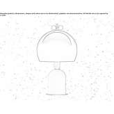 Aluminum table lamp Tarrenz