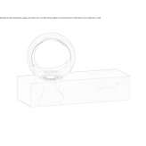 White marble table lamp Eutin