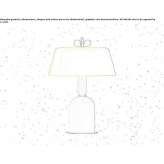 Aluminum table lamp Tarrenz