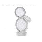 Lampa stołowa LED wykonana ręcznie z brązu Chupaca