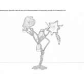 Handmade bronze table lamp Socos