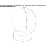 Obrotowa, regulowana, metalowa lampa stołowa Wellard