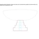 Ręcznie robiona szklana lampa stołowa Wellard