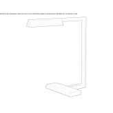 Nightshade Black table lamp Sunriver