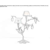 Halogenowa lampa stołowa Rossosz