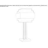 Lampa stołowa Roanne