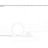 Brass LED table lamp Faros