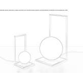 Stalowa lampa stołowa LED Xagacia