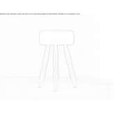Wireless LED table lamp with dimmer Brivio