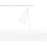 Aluminiowa lampa biurkowa LED Biesheim