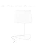 Fabric table lamp Pitelino