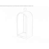 Skórzana lampa stołowa LED z ładowaniem USB Xghajra