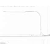 Aluminiowa lampka biurkowa LED z USB Anguita