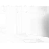 Aluminum LED desk lamp with integrated wireless charger Ratoath