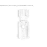 Glass LED table lamp Ebendorf
