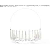 LED table lamp in metal and opal glass Ivanovka