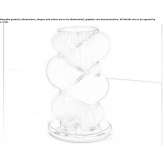 Murano glass table lamp Moyaux