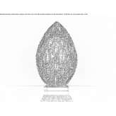 Crystal table lamp Crezancy
