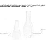 Murano glass table lamp Bridge