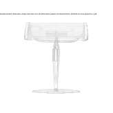 Ręcznie robiona mosiężna lampa stołowa Tripi
