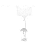 Brass table lamp Verea