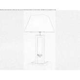 Metal LED table lamp Barolo