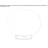 LED table lamp with opal glass fluorescent lamps Volovets
